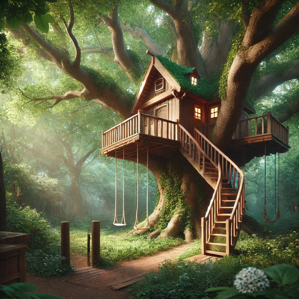 luxury tree house
